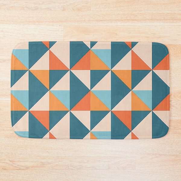 Item preview, A design of a geometric Gingham pattern with non-traditional check shapes and angles. designed and sold by HEMRO.