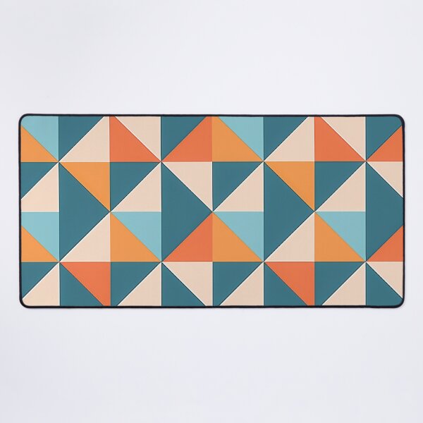 Item preview, A design of a geometric Gingham pattern with non-traditional check shapes and angles. designed and sold by HEMRO.