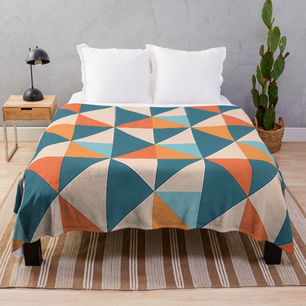 Item preview, A design of a geometric Gingham pattern with non-traditional check shapes and angles. designed and sold by HEMRO.