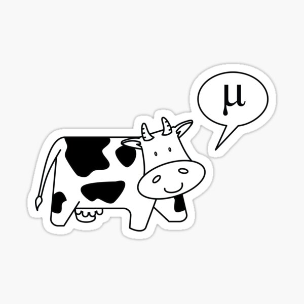 Item preview, The Cow says Mu designed and sold by eldram.