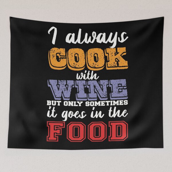 Item preview, I Always Cook With Wine designed and sold by Jackson-Will.
