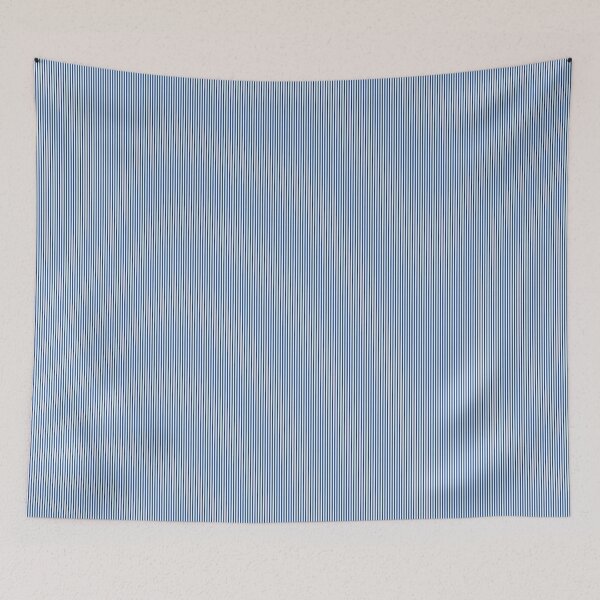 Item preview, Pinstripe in darker blue and white designed and sold by LisaLeQuelenec.