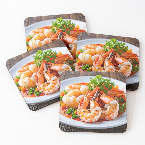 Item preview, Gourmet Seafood Delight - Shrimp and Scallops designed and sold by osirisglobal.