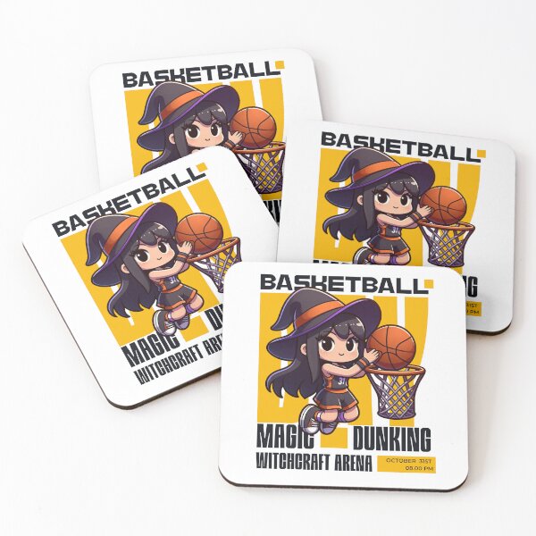 Item preview, HALLOWEEN BASKETBALL DAY MAGIC DUNKING WITCHCRAFT ARENA  designed and sold by justyna-s28.