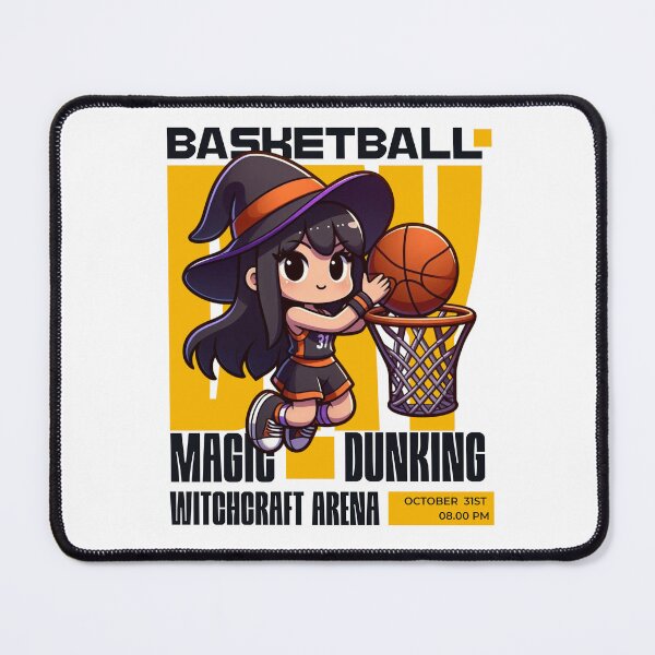 Item preview, HALLOWEEN BASKETBALL DAY MAGIC DUNKING WITCHCRAFT ARENA designed and sold by justyna-s28.
