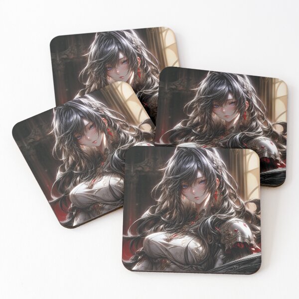 Item preview, Amanda black dress armor beautiful-cute lady medieval designed and sold by VaTaZin.