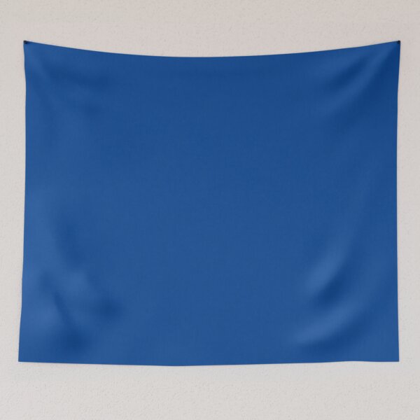Item preview, Darker blue plain solid - co-ordinates with the Stars and Stripes bright blue collection designed and sold by LisaLeQuelenec.