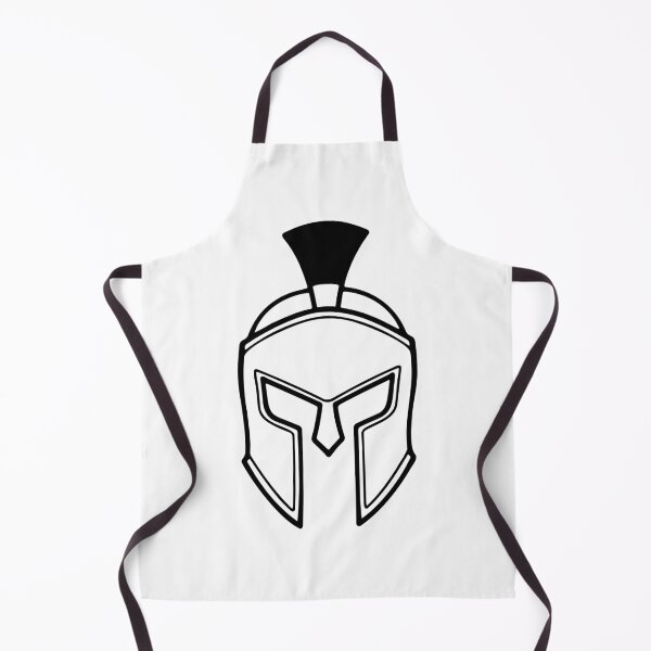 Item preview, doodle fierce spartan armor helmet designed and sold by rasagamastore.