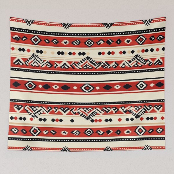 Item preview, Mongolian Tribal Pattern designed and sold by mittie101.