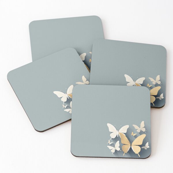 Item preview, Butterfly Whisper - Minimalist Flight of Elegance designed and sold by Laila-Ahmed.