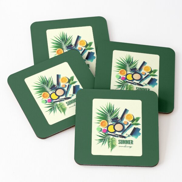 Item preview, Summer makeup, fresh greenery, bright graphics designed and sold by silent-violin.
