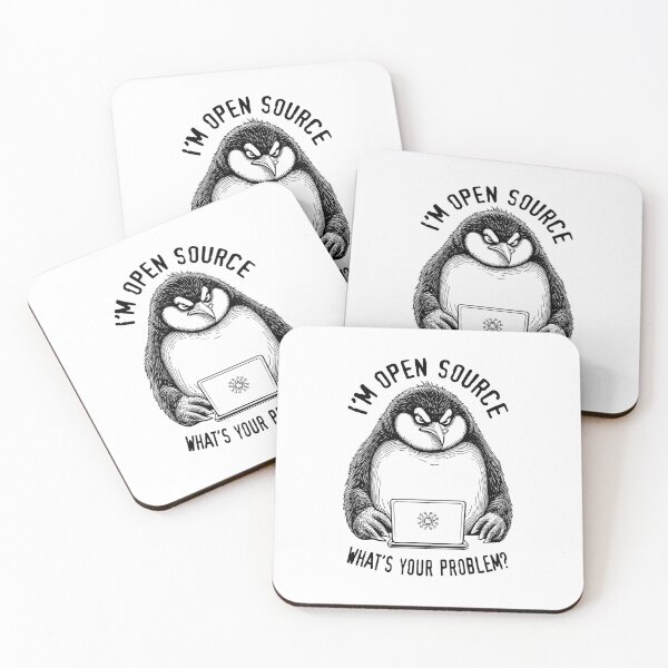 Item preview, Funny Penguin Computer Open Source Operating System Admin designed and sold by GrandeDuc.