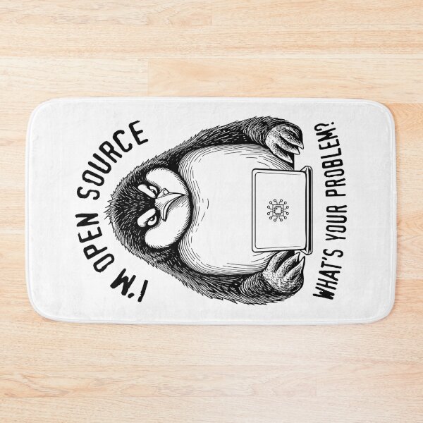 Item preview, Funny Penguin Computer Open Source Operating System Admin designed and sold by GrandeDuc.