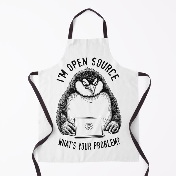 Item preview, Funny Penguin Computer Open Source Operating System Admin designed and sold by GrandeDuc.