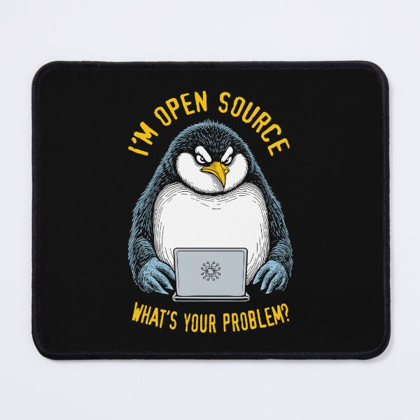Item preview, Funny Penguin Computer Open Source Operating System Admin designed and sold by GrandeDuc.