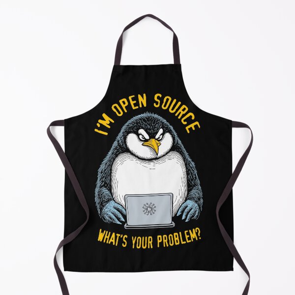 Item preview, Funny Penguin Computer Open Source Operating System Admin designed and sold by GrandeDuc.