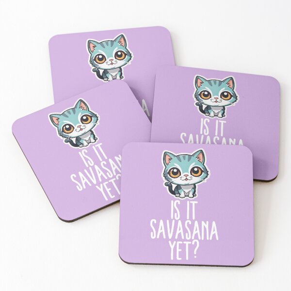 Item preview, Is It Savasana Yet - Cat Waiting For Savasana 2 designed and sold by Gilyglo.