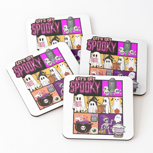 Item preview, Let’s Get Spooky - Fun Halloween Ghosts Design designed and sold by ZyricZyric.