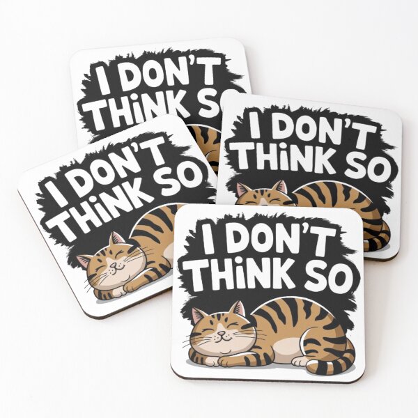 Item preview, Sleeping cat - I don't think so designed and sold by 123ks.