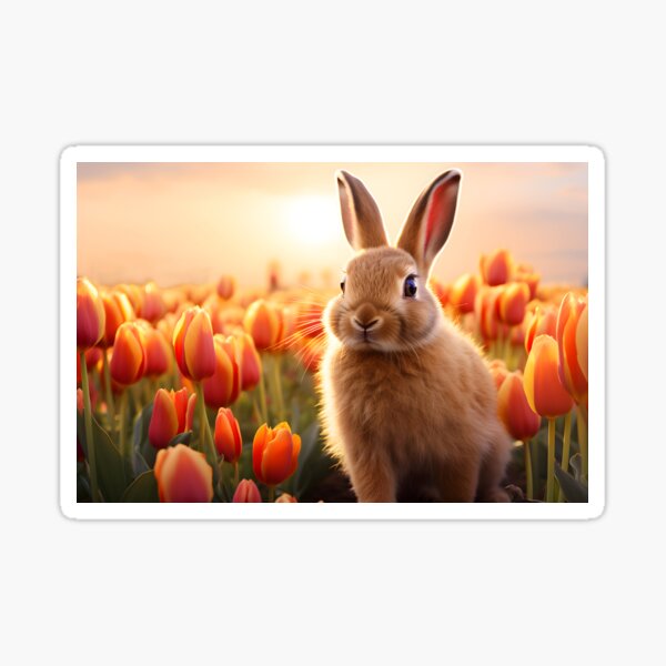 Item preview, Tulip sea rabbit designed and sold by ArtfulPlay.