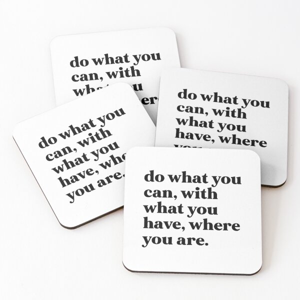 Item preview, Do what you can, with what you have, where you are designed and sold by weirdly weird.