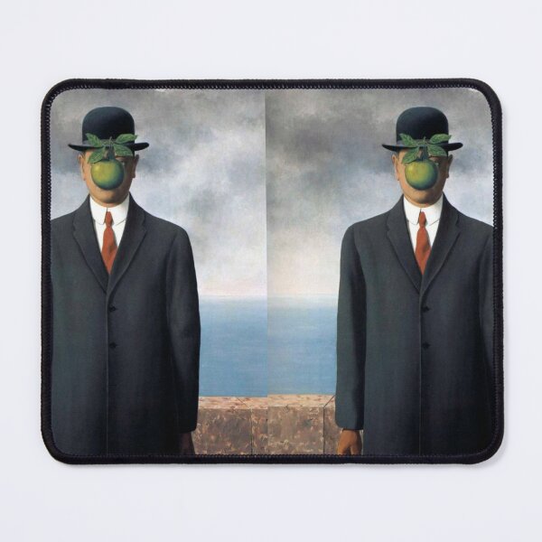 Item preview, René Magritte The Son of Man wall Art Print designed and sold by Kikastorefr.