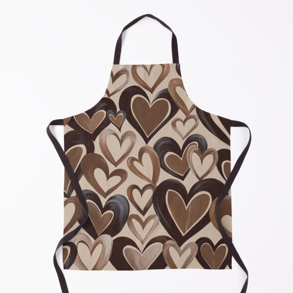 Item preview, Beige hearts, Latte love designed and sold by notevidia.