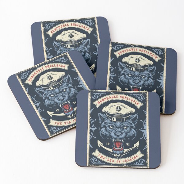 Artikelvorschau, Wolf des Meeres - Ehrenwerter Shellback, das Meer ruft entworfen und verkauft von Margival.