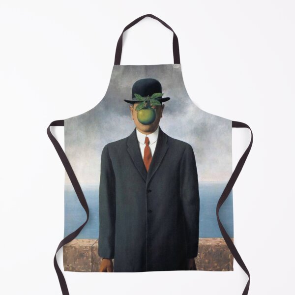 Item preview, René Magritte The Son of Man wall Art Print designed and sold by Kikastorefr.