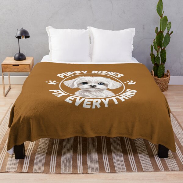 Item preview, Puppy kisses fix everything design. Perfect gift for dog lovers designed and sold by Atmosferica.