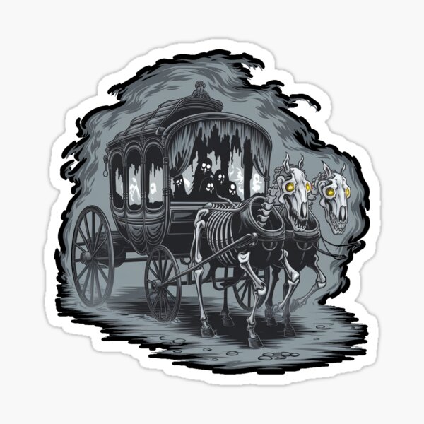 Vista previa del artículo con la obra «Carro fantasma», diseñado y vendido por zarshirts.