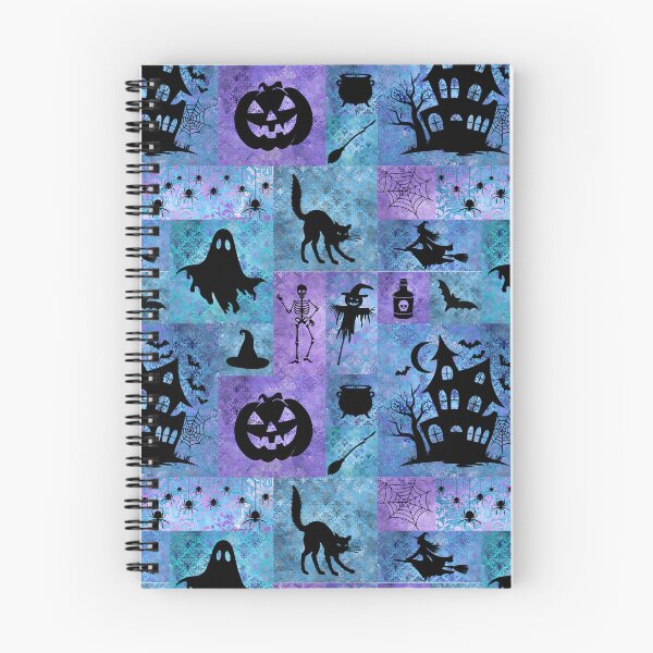 Item preview, Halloween patchwork designed and sold by InkishDelight.