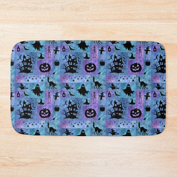 Item preview, Halloween patchwork designed and sold by InkishDelight.