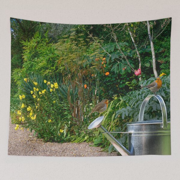 Item preview, Garden Robins designed and sold by Alisonchambers2.