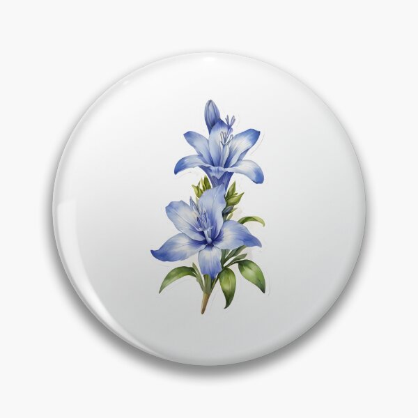 Item preview, Gentian (Gentiana) designed and sold by HOMETOWN86.