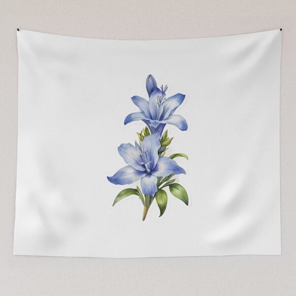 Item preview, Gentian (Gentiana) designed and sold by HOMETOWN86.