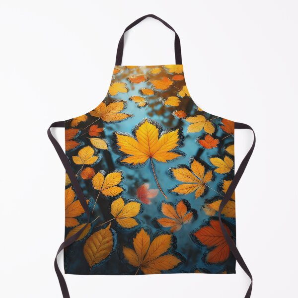 Item preview, Autumn Melody: Floating Leaves in Serenity designed and sold by Sartawsky.