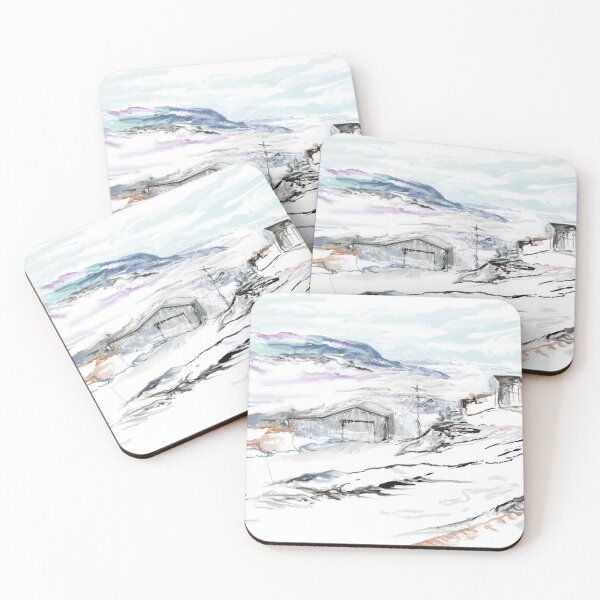 Item preview, Eureka weather station, view on the fjord Eureka Sound designed and sold by JMR-ART.