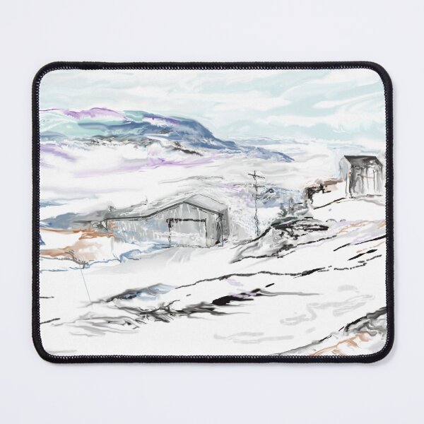 Item preview, Eureka weather station, view on the fjord Eureka Sound designed and sold by JMR-ART.