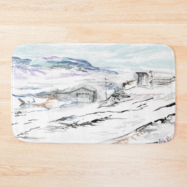Item preview, Eureka weather station, view on the fjord Eureka Sound designed and sold by JMR-ART.