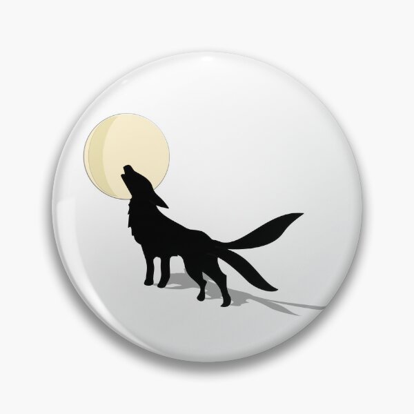 Artikelvorschau, Großer Mond, zweischwänziger Wolf entworfen und verkauft von ArtsSM1.