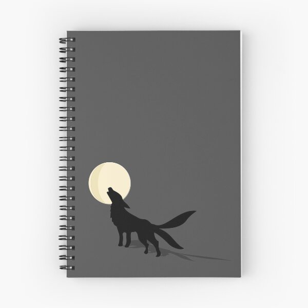 Artikelvorschau, Großer Mond, zweischwänziger Wolf entworfen und verkauft von ArtsSM1.