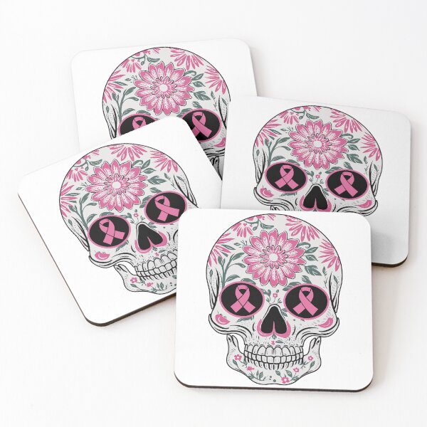 Item preview, La Calavera Breast Cancer Awareness Month designed and sold by Angry Swan Designs.