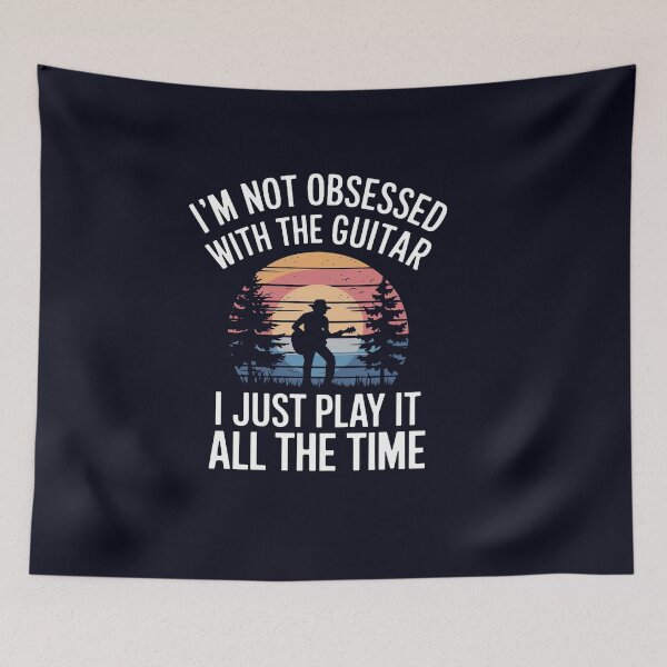 Item preview, Eternal Strummer’s Sunset: A Melodic Journey Through the Golden Hours of Dusk designed and sold by ArteeInnovation.