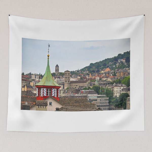 Item preview, Old town Zurich skyline, Switzerland designed and sold by goceris.