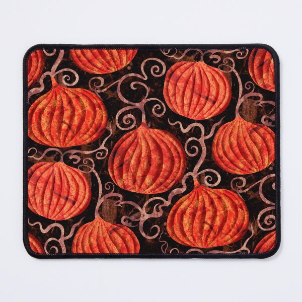 Item preview, Pumpkin Patch with Curly Stalks designed and sold by BinkyMcKee.