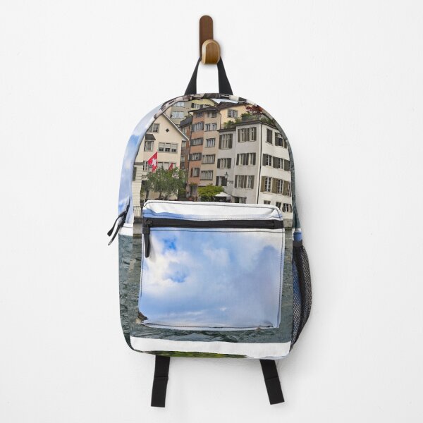 Item preview, Lindenhof and Limmet river cityscape, old town Zurich, Switzerland designed and sold by goceris.