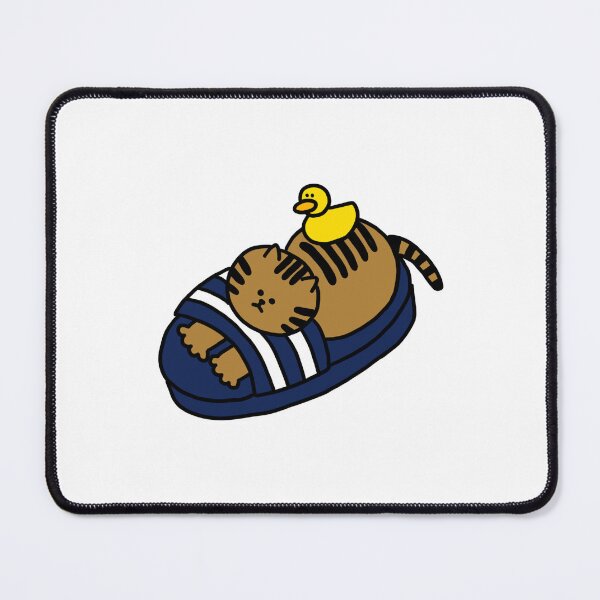 Item preview, a Cat and a Duck on the shoe designed and sold by superbaechoo.