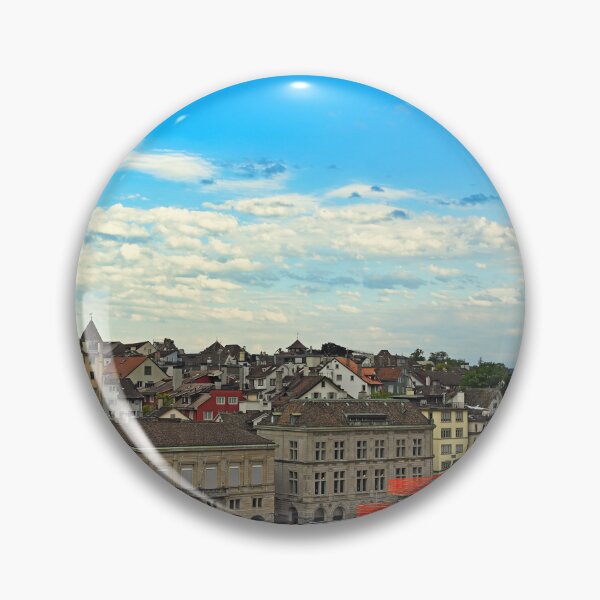 Item preview, Zurich city center with Grossmunster churh ,Switzerland designed and sold by goceris.
