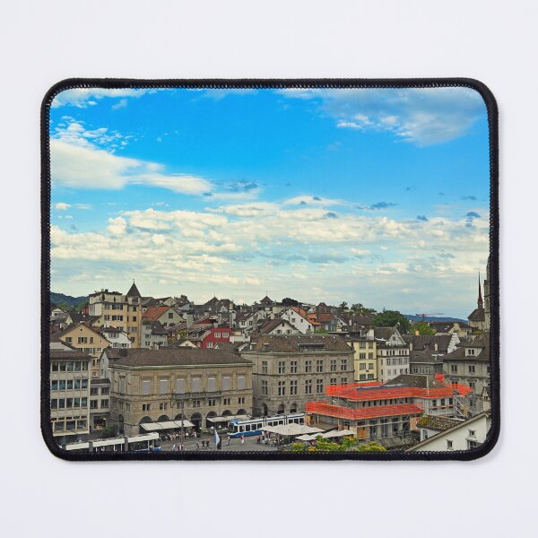 Item preview, Zurich city center with Grossmunster churh ,Switzerland designed and sold by goceris.